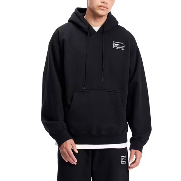 Nike x STUSSY Men's Black Hoodie - Picture 1 of 6